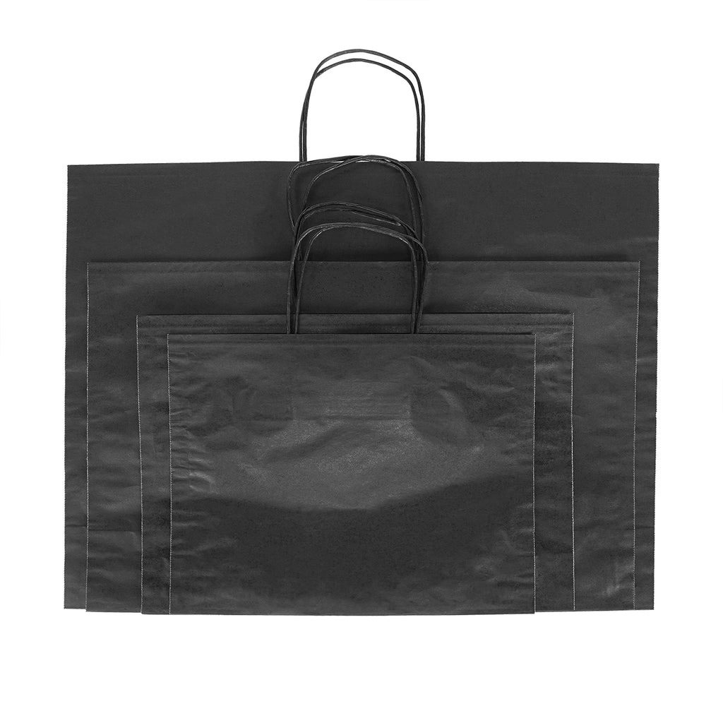5 lb Poly Side Gusseted Bag Matte Black | PBFY Packaging